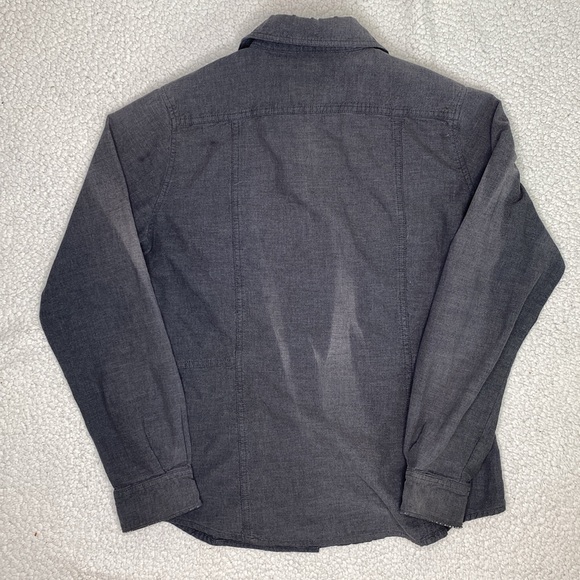 Woolrich Charcoal Heather Flannel Shirt: Size Extra Large - Picture 2 of 10